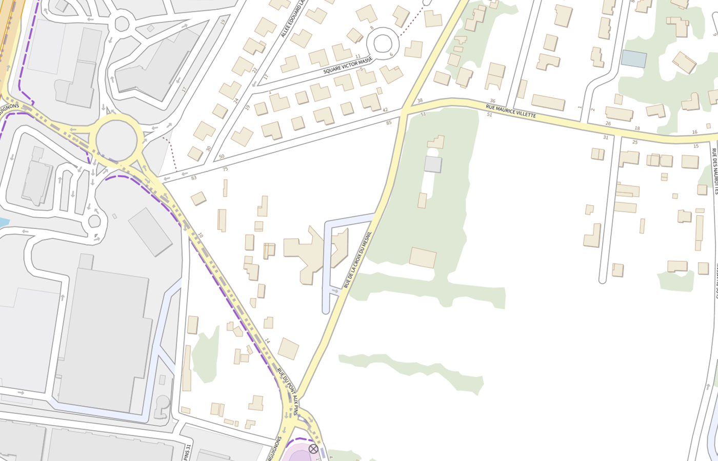 Plan IGN de situation de Hdj Imre Hermann