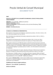 Procès-verbal de conseil municipal 13 Procès-verbal de conseil municipal
